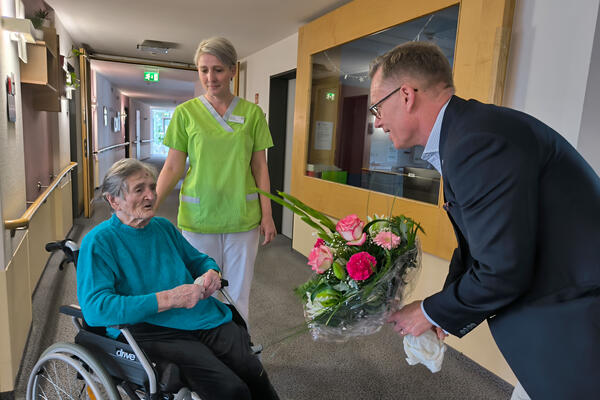 Ilse Quarg feiert 104. Geburtstag