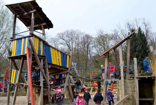 Spielplatz Kleine Baumeister im Rossnerpark