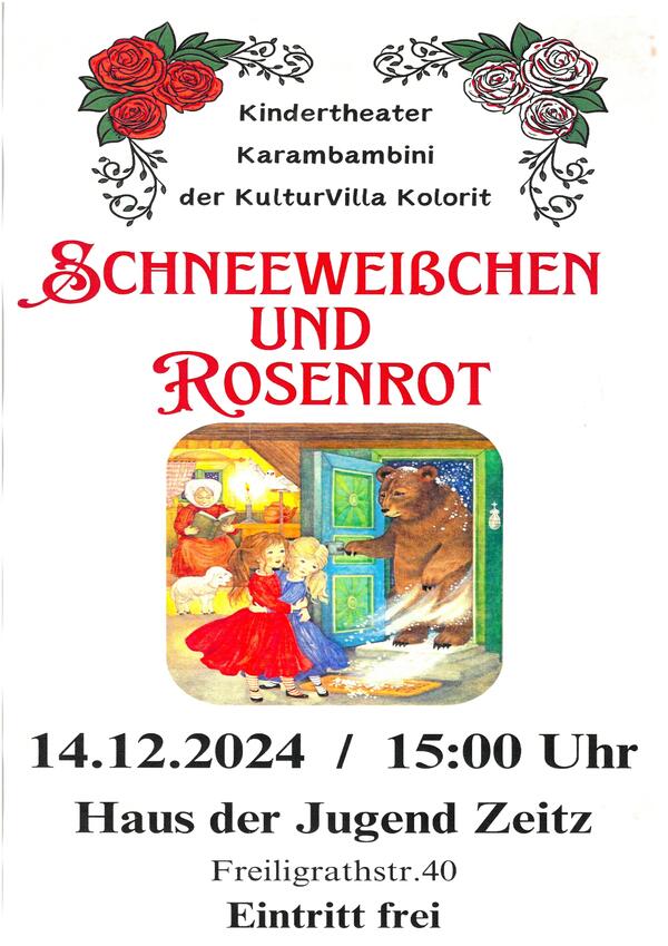 Schneeweißchen und Rosenrot