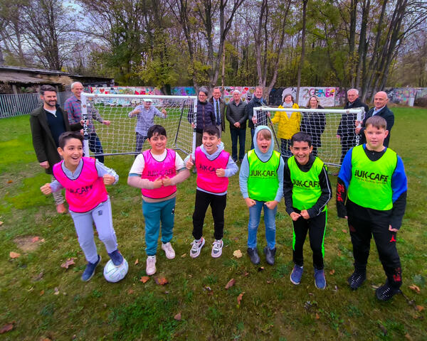 09 Einweihung Bolzplatz am Haus der Jugend