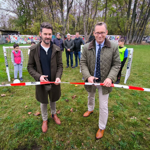 06 Einweihung Bolzplatz am Haus der Jugend